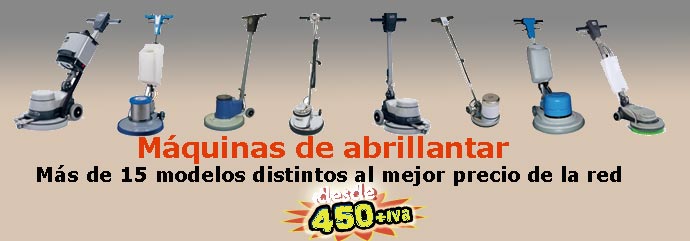 Maquinas de abrillantar suelos